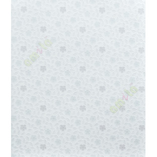 White grey shiny small floral design home decor wallpaper for walls